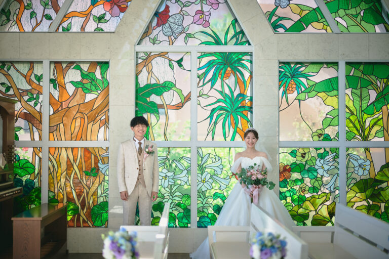 宮古島の美しい景色に包まれての事例写真